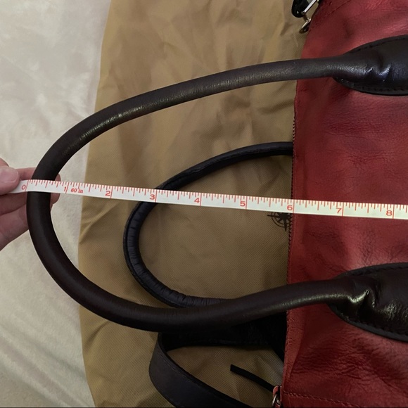 Old Trend hand painted ombre satchel - Picture 10 of 16